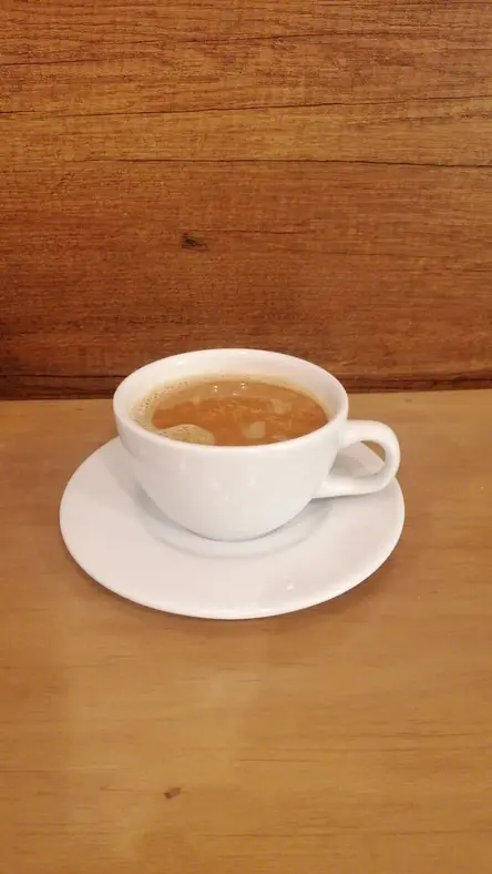 Capuchino en leche de almendras